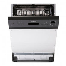 Load image into Gallery viewer, Montpellier MDI655K Black Semi Integrated Full Size Dishwasher