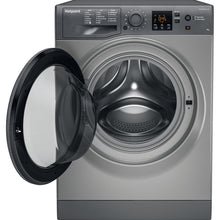 Load image into Gallery viewer, Hotpoint NSWF946GGUK Graphite 9Kg 1400 Spin Washing Machine