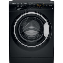 Load image into Gallery viewer, Hotpoint NSWF946CBSUK Black 9Kg 1400 Spin Washing Machine