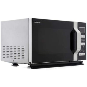 Sharp R360SLM Silver Flat Bed (no turntable) Microwave Oven