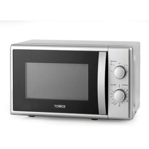 Tower T24034S Silver 20Litre 700W Microwave Oven