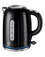 Load image into Gallery viewer, Russell Hobbs 20462 Buckingham Quiet Boil 3000W 1.7L Jug Kettle - Black
