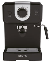 Load image into Gallery viewer, Krups Opio Steam &amp; Pump XP320840 Traditional Pump Espresso Coffee Machine, 1.5L, Black, Cappuccino
