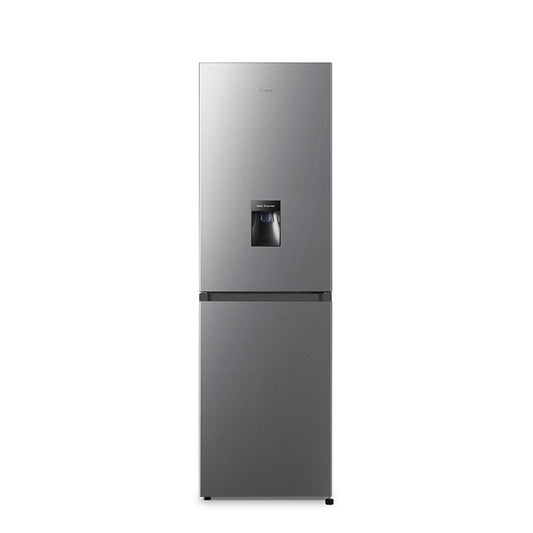 Teknix FFH1825WS Fridge Freezer, Water Dispenser, Total No Frost, Silver