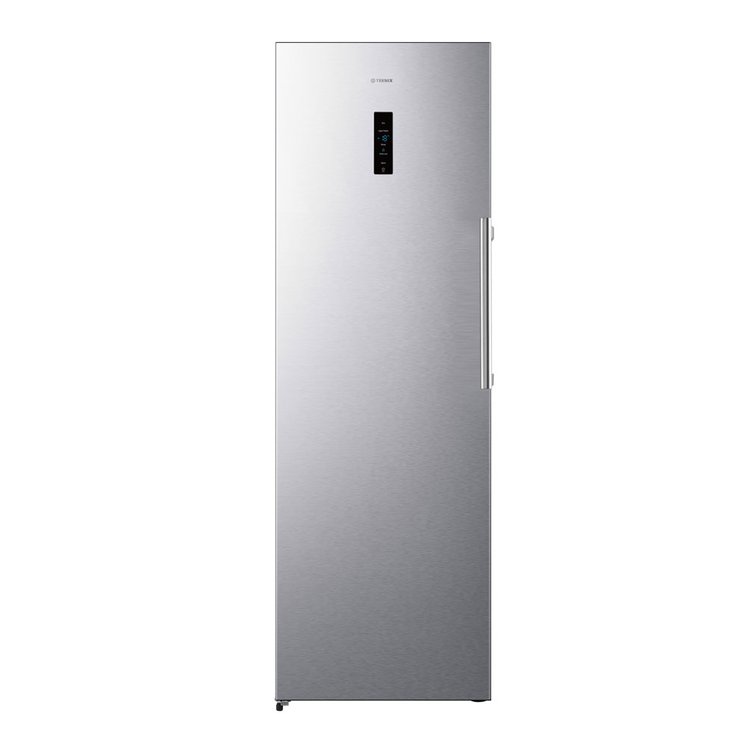 Teknix TH60TNFX Single Door Freezer, Total No Frost, Inox
