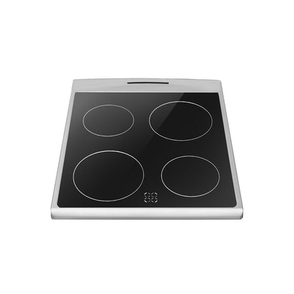 Amica AFC502SS 50cm Electric Cooker with Ceramic Hob - Stainless Steel