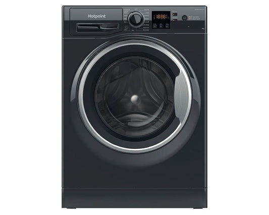 Hotpoint NSWF946BSUK 9kg 1400 Spin Washing Machine - Black