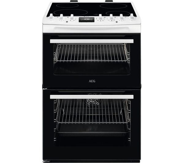 AEG CCX6740ACW 6000 SteamBake 60cm Electric Induction Cooker - White