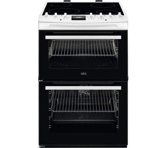 AEG CCX6740ACW 6000 SteamBake 60cm Electric Induction Cooker - White