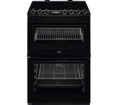 AEG CCX6740ACB 6000 SteamBake 60cm Electric Induction Cooker - Black