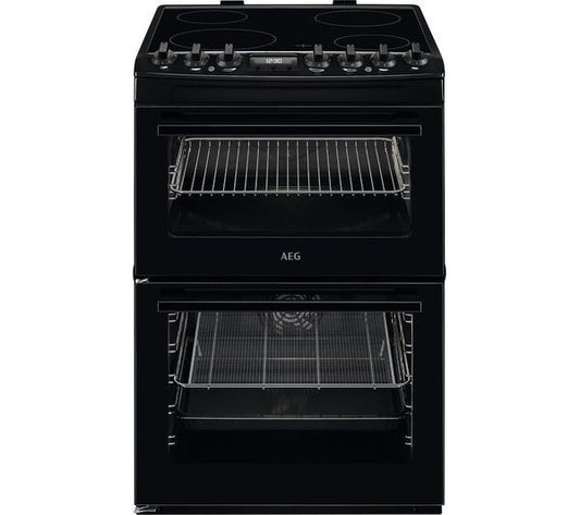 AEG CCX6740ACB 6000 SteamBake 60cm Electric Induction Cooker - Black