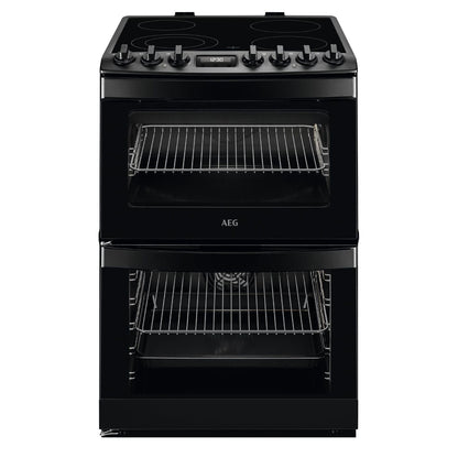 AEG CCB6741MCB 6000 SteamBake 60cm Electric Induction Cooker - Matte Black