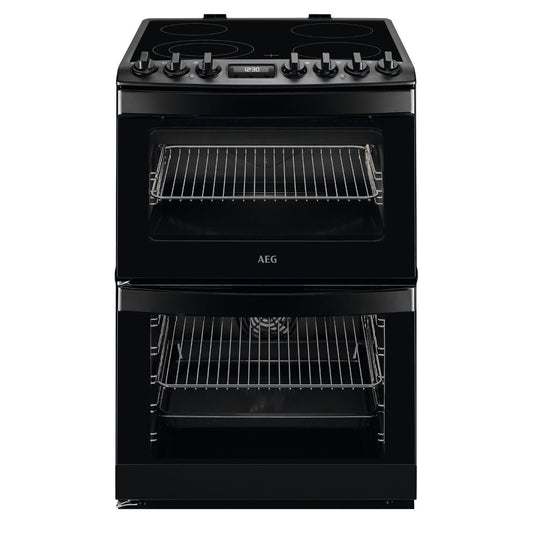 AEG CCB6741MCB 6000 SteamBake 60cm Electric Induction Cooker - Matte Black