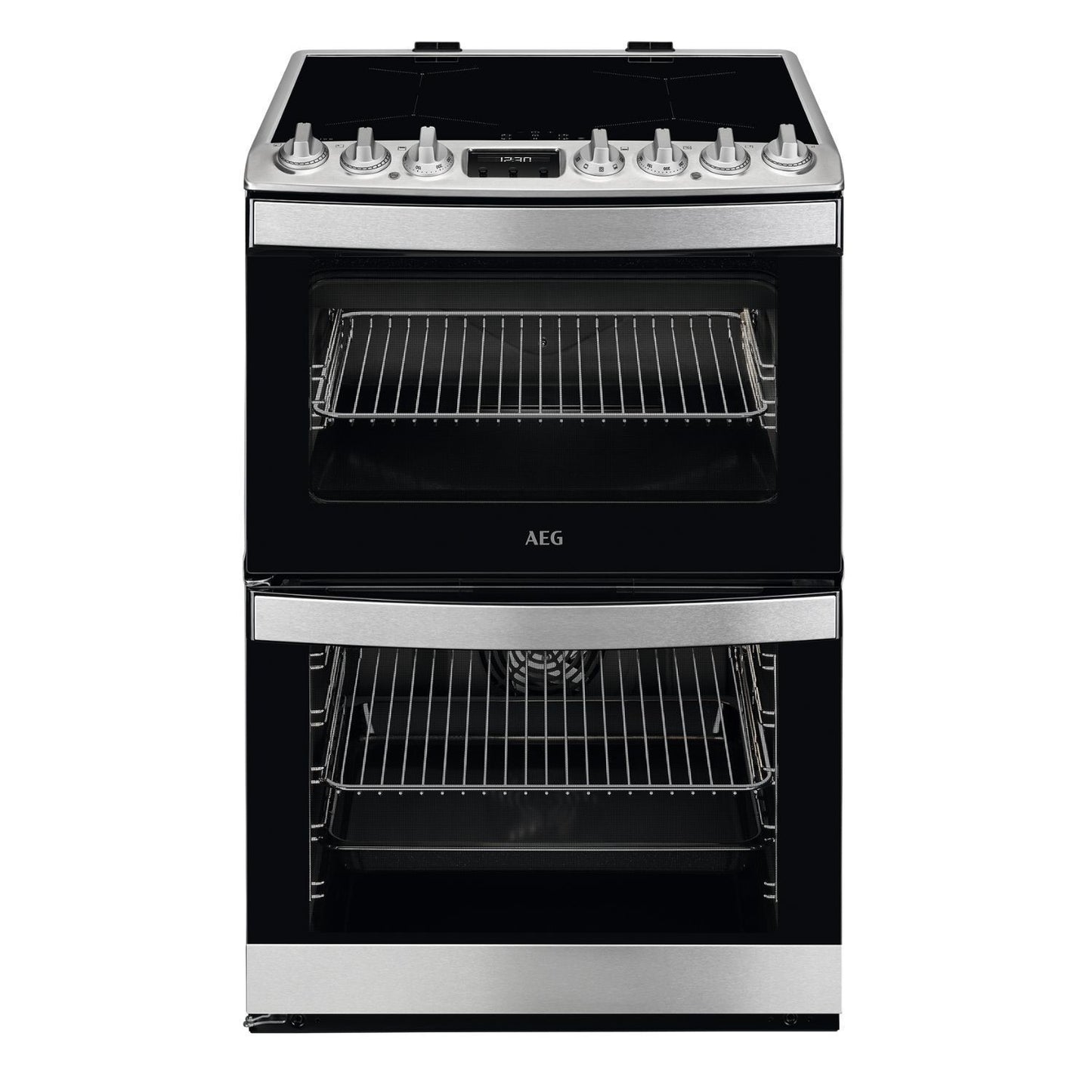 AEG CIB6743ACM 6000 Series 60cm Electric Induction Cooker - Stainless Steel