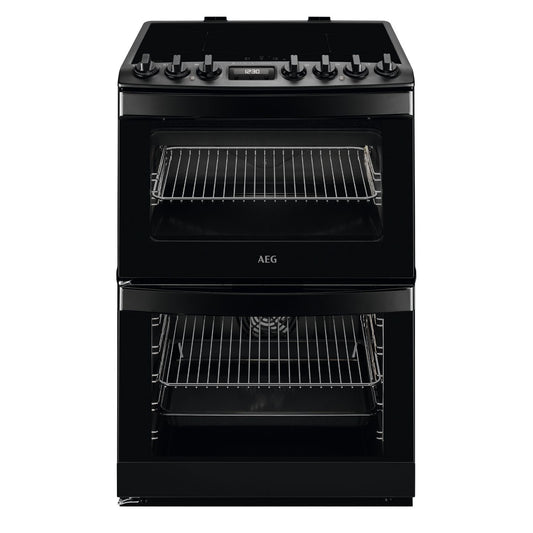 AEG CIB6743MCB 6000 Series 60cm Electric Induction Cooker - Matt Black