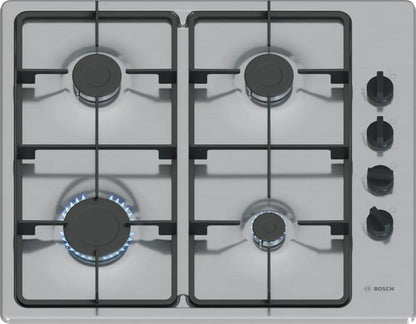 Bosch PBP6B5K60 Stainless Steel Gas Hob