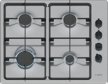 Load image into Gallery viewer, Bosch PBP6B5K60 Stainless Steel Gas Hob
