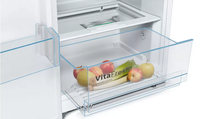 Bosch KSV36VWEPG White 186cm Tall 346 Litre Larder Fridge.