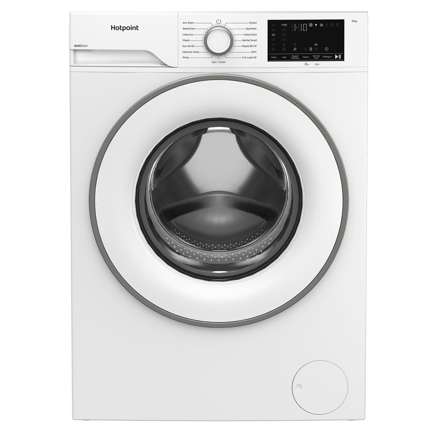 Hotpoint H101ANTISTAINUK - freestanding front loading washing machine 10kg