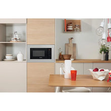 Load image into Gallery viewer, Indesit MWI 120 GX UK Built In Microwave and Grill - Stainless Steel
