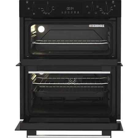 Indesit DUI10DB - Built Under Electric Fan Double Oven - Black