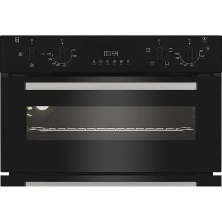 Indesit DUI10DB - Built Under Electric Fan Double Oven - Black