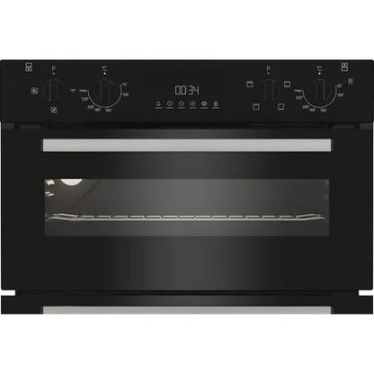 Indesit DUI10DB - Built Under Electric Fan Double Oven - Black
