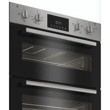 Load image into Gallery viewer, Indesit DUI12DIX Built Under Electric Fan Double Oven - Stainless Steel
