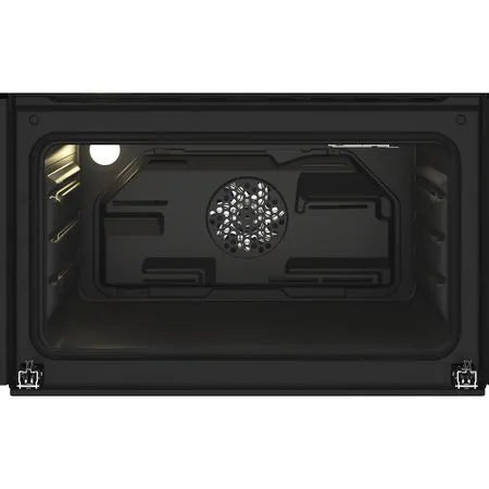 Indesit DUI10DIX Built Under Electric Fan Double Oven - Stainless Steel