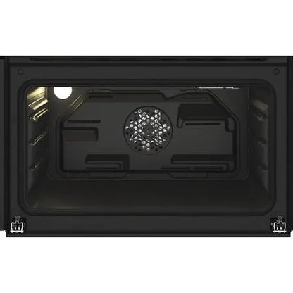 Indesit DUI10DIX Built Under Electric Fan Double Oven - Stainless Steel