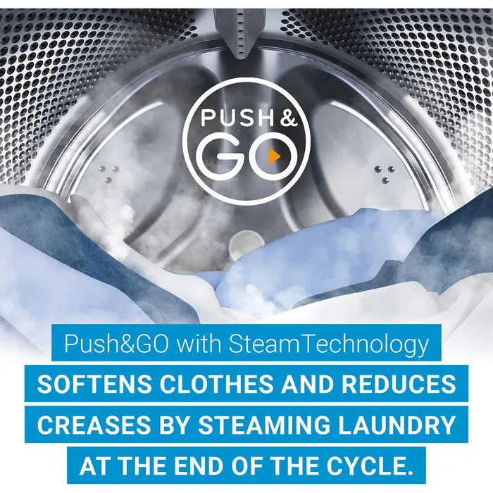 Indesit Push&Go IP846SPUSH&GOUK 8kg Washing Machine - Silver