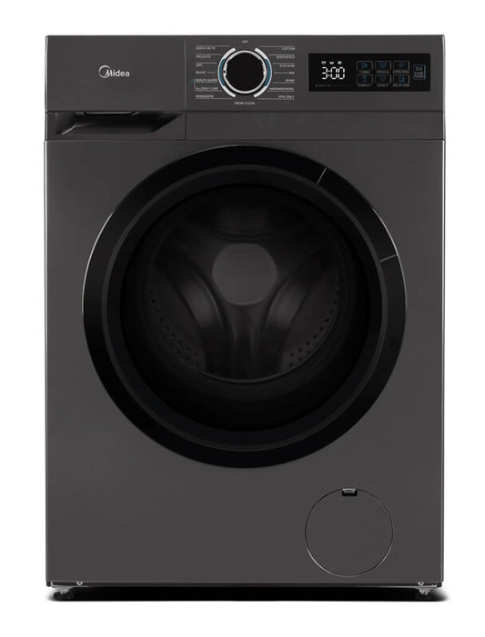 Midea MF110W100BA10TU 10kg 1400 Spin Washing Machine - Graphite