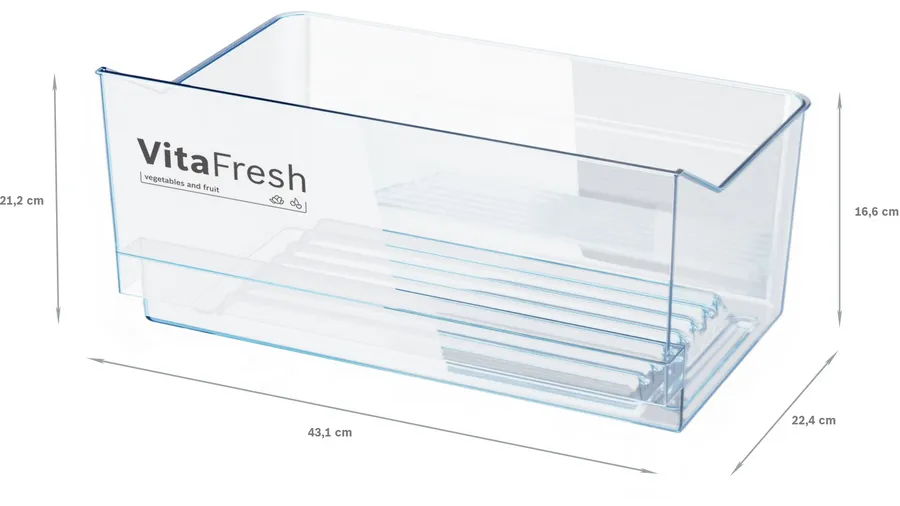Bosch KSV36VLEP 186cm Tall Low Energy A++ Larder Fridge