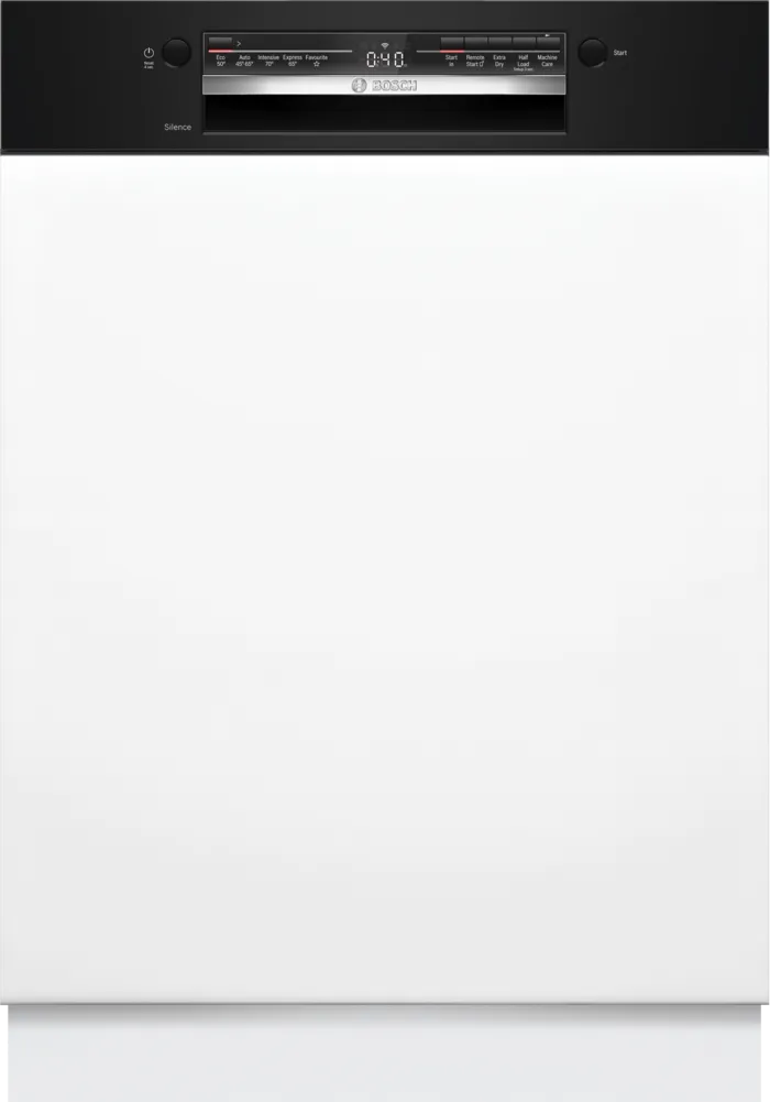 Bosch SMI2HTB02G Black Semi Integrated 12 Place Dishwasher