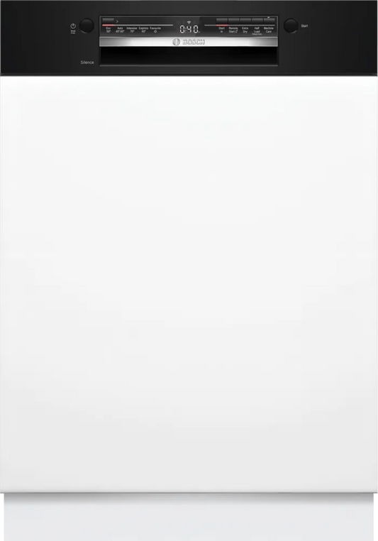 Bosch SMI2HTB02G Black Semi Integrated 12 Place Dishwasher