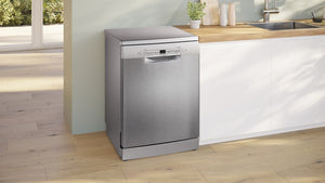 Bosch SMS2HVI67G Series 2, Free-standing dishwasher, 60 cm, Silver inox