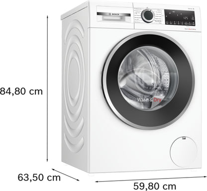 Bosch WNG25401GB Series 6, Washer dryer, 10.5/6 kg, 1400 rpm
