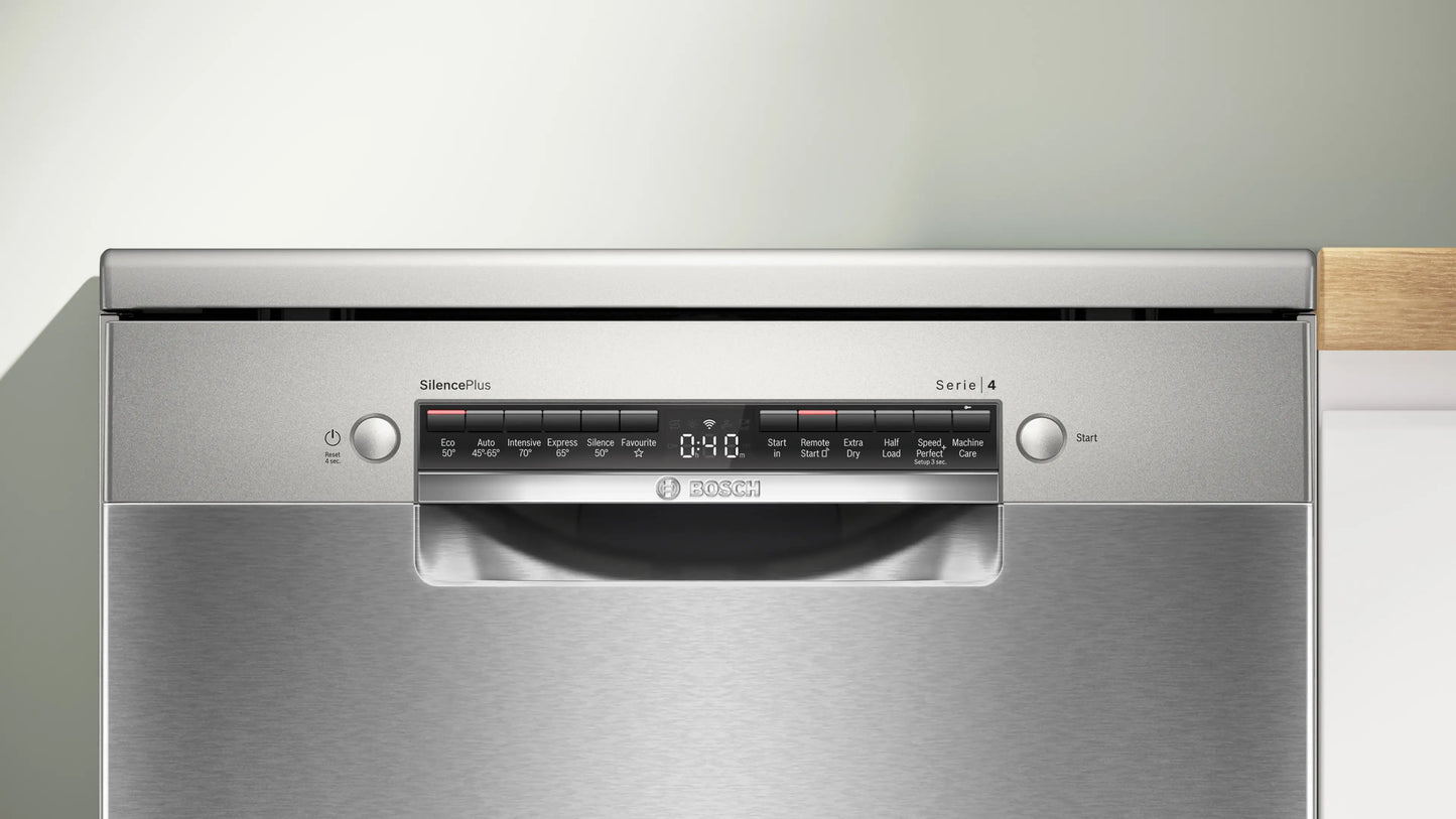 Bosch SMS4EMI06G Series 4 Free-standing dishwasher 60 cm Brushed steel anti-fingerprint