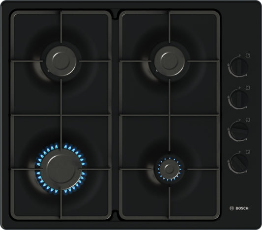 Bosch PBP6B6K60 Black 60cm Gas Hob