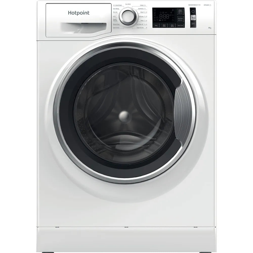 Hotpoint NM11948WCAUK 9kg 1400 Spin Washing Machine - White (Copy)