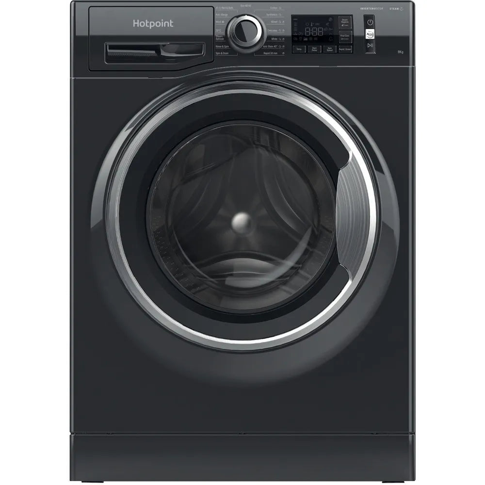 Hotpoint ActiveCare NM11948BCAUK 9KG Washing Machine - Black