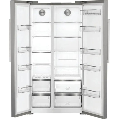 Hotpoint HPG26592XP4UK 593L American Style Fridge Freezer - Silver