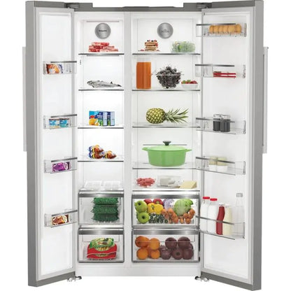 Hotpoint HPG26592XP4UK 593L American Style Fridge Freezer - Silver