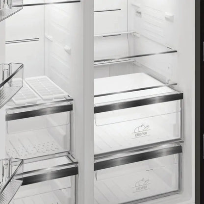 Hotpoint HPG26592XP4UK 593L American Style Fridge Freezer - Silver