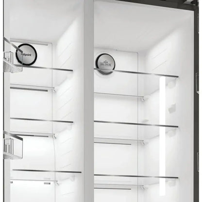 Hotpoint HPG26592XP4UK 593L American Style Fridge Freezer - Silver