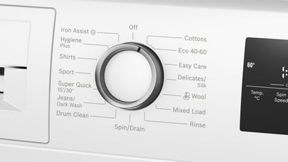 WAN28254GB - Series 4, Washing machine, front loader, 8 kg, max. 1400 rpm