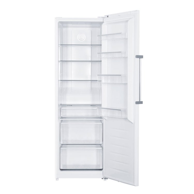 Teknix T60L2W, 359L Single Door Larder Fridge, White