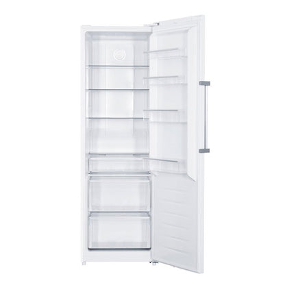 Teknix T60L2W, 359L Single Door Larder Fridge, White