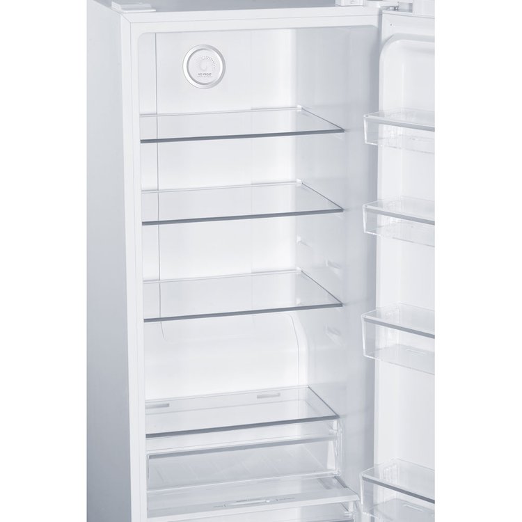 Teknix T60L2W, 359L Single Door Larder Fridge, White