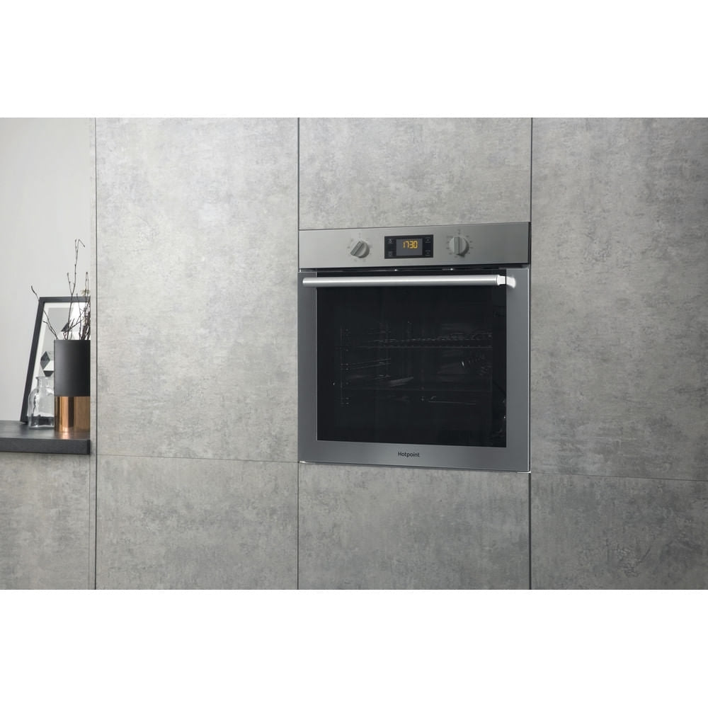 Hotpoint - SA4544HIX - Class 4 - Single Oven - 71L - Stainless Steel